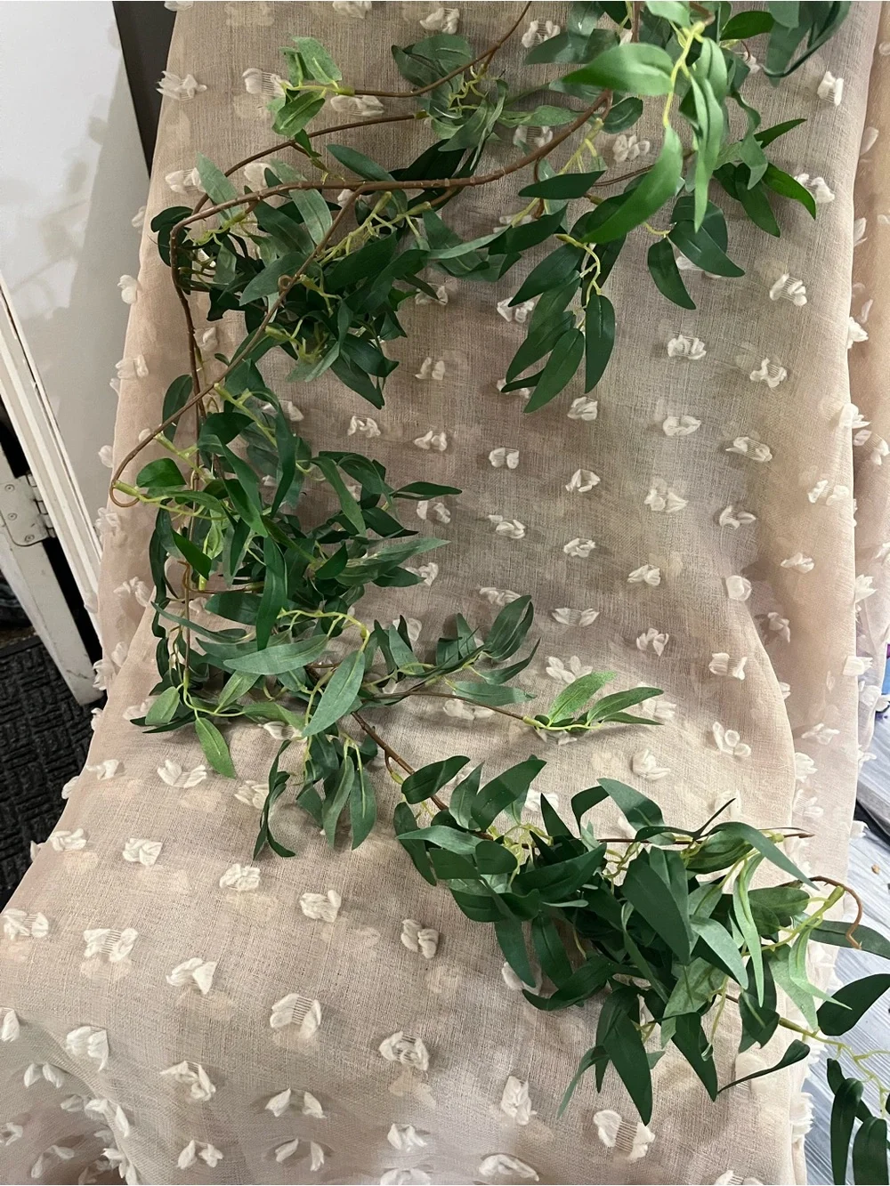 Realistic Artificial Garland in Green - Home Accents